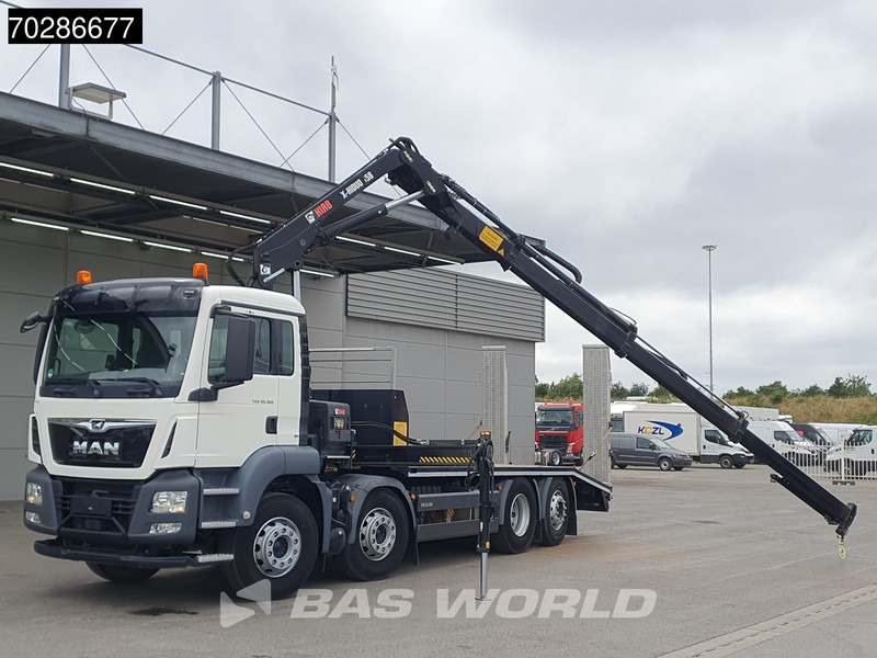 MAN TGS 35.360 8X2 HIAB X-Hiduo 158 BS-3 Crane Lift+lenkasche Machine transporter Euro 6 - Treilerveoauto, Kraanaga veoauto: pilt 5 MAN TGS 35.360 8X2 HIAB X-Hiduo 158 BS-3 Crane Lift+lenkasche Machine transporter Euro 6 - Treilerveoauto, Kraanaga veoauto: pilt 5
