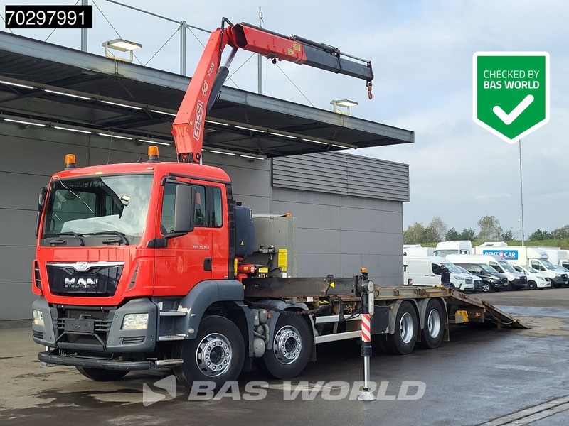 MAN TGS 35.360 TGS 8X2 Fassi F235A.0.22 Crane Kran Winch Hydraulic ramp Lift-Axle Navi Euro 6 - Madelveok/ Platvormveok, Kraanaga veoauto: pilt 1 MAN TGS 35.360 TGS 8X2 Fassi F235A.0.22 Crane Kran Winch Hydraulic ramp Lift-Axle Navi Euro 6 - Madelveok/ Platvormveok, Kraanaga veoauto: pilt 1
