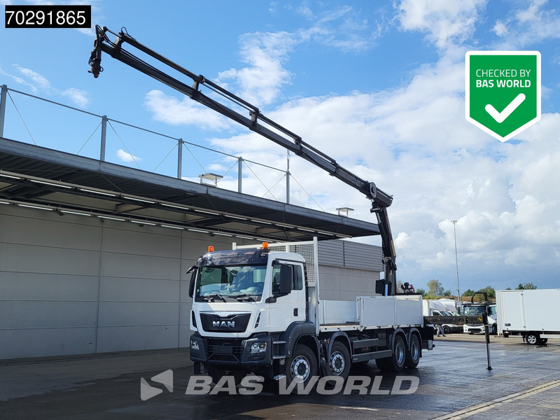 MAN TGS 35.400 8X4 Palfinger PK23002 SH Kran Crane Big-Axle Euro 6 - Madelveok/ Platvormveok, Kraanaga veoauto: pilt 1 MAN TGS 35.400 8X4 Palfinger PK23002 SH Kran Crane Big-Axle Euro 6 - Madelveok/ Platvormveok, Kraanaga veoauto: pilt 1