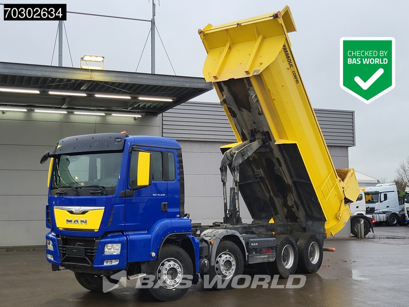MAN TGS 35.440 8X4 14m3 tipper Steelsuspension Big-Axle Retarder Automatic Euro 6 - Kallurauto: pilt 1 MAN TGS 35.440 8X4 14m3 tipper Steelsuspension Big-Axle Retarder Automatic Euro 6 - Kallurauto: pilt 1