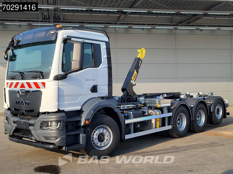 MAN TGS 35.470 8X4 NEW! HYVA 26-62 SKZ hooklift Lift+steering Axle Automatic Euro 6 - Konkstõstukiga veoauto: pilt 3 MAN TGS 35.470 8X4 NEW! HYVA 26-62 SKZ hooklift Lift+steering Axle Automatic Euro 6 - Konkstõstukiga veoauto: pilt 3