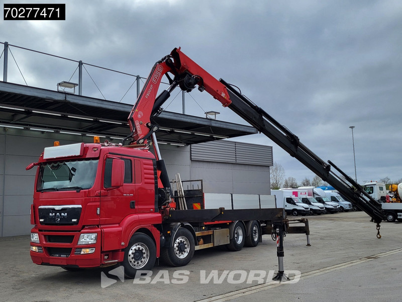 MAN TGS 35.480 8X4 Fassi F800BXP.28 Kran Crane Hydrodrive Lift-Lenkachse Euro 4 - Madelveok/ Platvormveok, Kraanaga veoauto: pilt 3 MAN TGS 35.480 8X4 Fassi F800BXP.28 Kran Crane Hydrodrive Lift-Lenkachse Euro 4 - Madelveok/ Platvormveok, Kraanaga veoauto: pilt 3