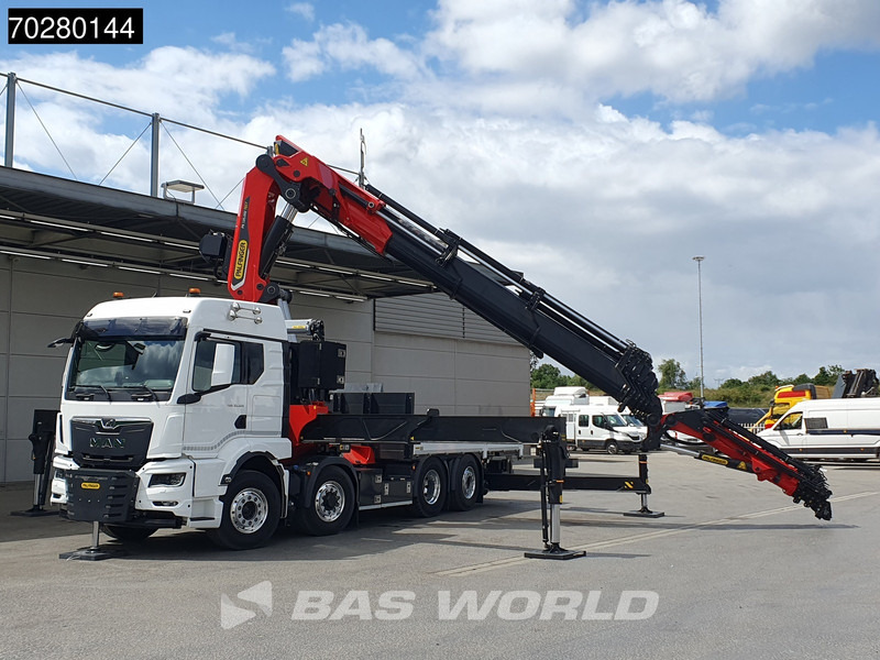 MAN TGS 35.520 8X4 Palfinger PK135.002 TEC 7 Kran Crane Hydrodrive Lift+steering axle Navi LED Euro 6 - Madelveok/ Platvormveok, Kraanaga veoauto: pilt 5 MAN TGS 35.520 8X4 Palfinger PK135.002 TEC 7 Kran Crane Hydrodrive Lift+steering axle Navi LED Euro 6 - Madelveok/ Platvormveok, Kraanaga veoauto: pilt 5