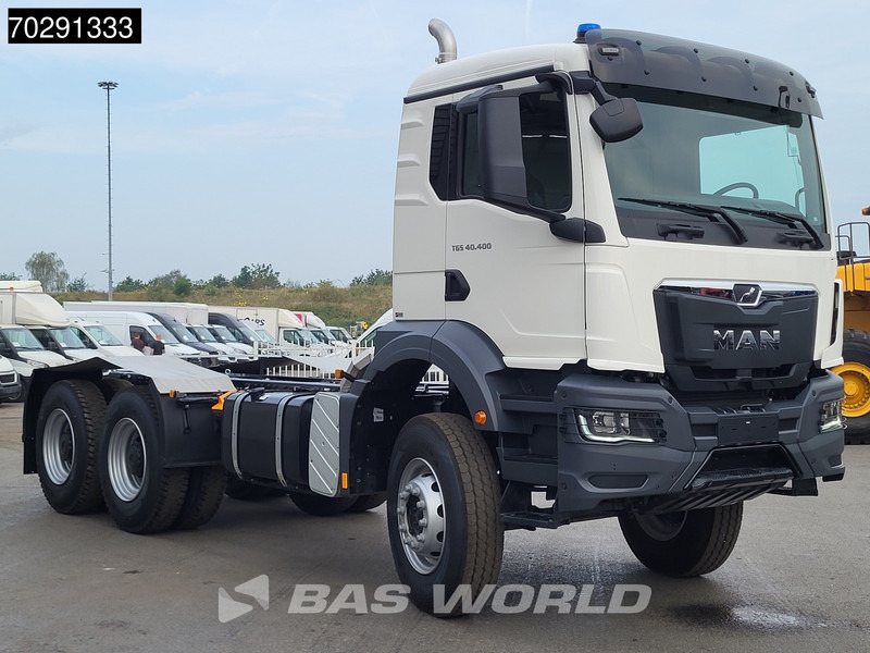 MAN TGS 40.400 6X4 NEW 6x4 chassis PTO Preparation Steelsuspension Big-Axle Automatic Euro 2 - Kabiinišassiiga veoauto: pilt 3 MAN TGS 40.400 6X4 NEW 6x4 chassis PTO Preparation Steelsuspension Big-Axle Automatic Euro 2 - Kabiinišassiiga veoauto: pilt 3