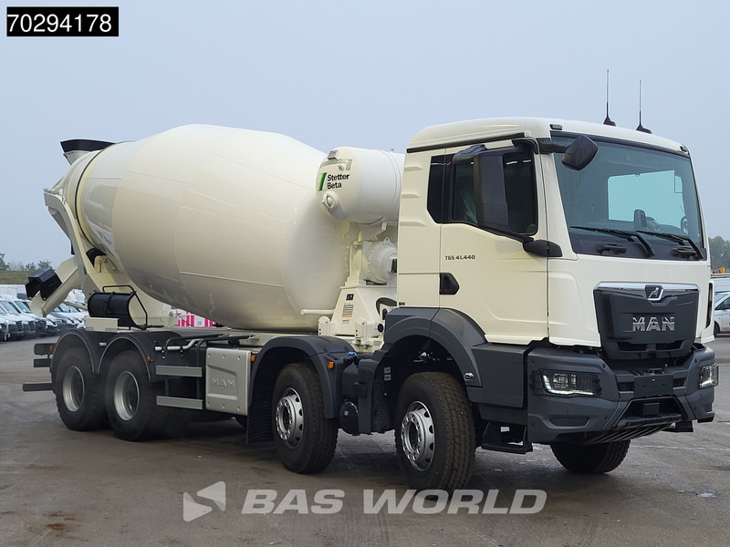 MAN TGS 41.440 8X4 NEW! 12m3 Stetter concrete mixer Big-Axle Steelsuspension Euro 6 - Autobetoonisegisti: pilt 3 MAN TGS 41.440 8X4 NEW! 12m3 Stetter concrete mixer Big-Axle Steelsuspension Euro 6 - Autobetoonisegisti: pilt 3