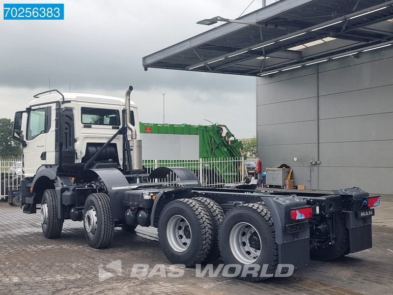 MAN TGS 41.440 8X4 NEW chassis Steelsuspension Automatic Euro 6 - Kabiinišassiiga veoauto: pilt 2 MAN TGS 41.440 8X4 NEW chassis Steelsuspension Automatic Euro 6 - Kabiinišassiiga veoauto: pilt 2