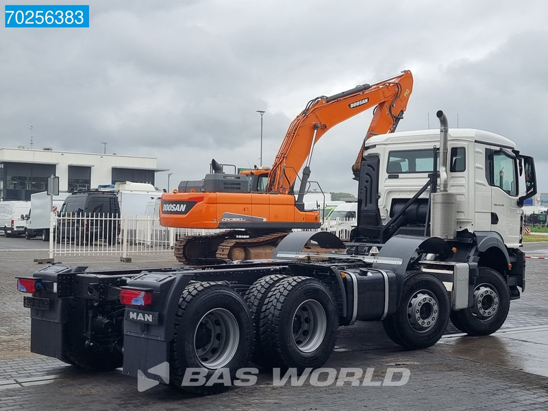 MAN TGS 41.440 8X4 NEW chassis Steelsuspension Automatic Euro 6 - Kabiinišassiiga veoauto: pilt 5 MAN TGS 41.440 8X4 NEW chassis Steelsuspension Automatic Euro 6 - Kabiinišassiiga veoauto: pilt 5