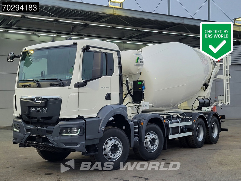 MAN TGS 41.440 8X4 New! 12m3 Stetter Mixer Big-Axle Steelsuspension Automatic Euro 6 - Autobetoonisegisti: pilt 1 MAN TGS 41.440 8X4 New! 12m3 Stetter Mixer Big-Axle Steelsuspension Automatic Euro 6 - Autobetoonisegisti: pilt 1