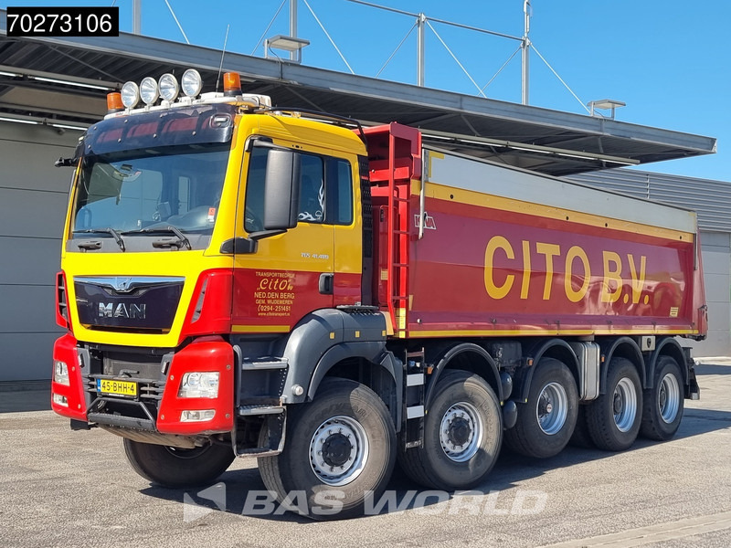 Kallurauto MAN TGS 41.480 10X8 NL-Truck BigAxle 10x8 22m3 Tipper Navi Euro 6: pilt 8