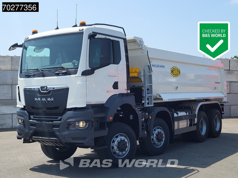 MAN TGS 41.480 8X6 NEW! 19m3 Meiller Tipper Big-Axle Steel suspension Automatic Euro 6 - Kallurauto: pilt 1 MAN TGS 41.480 8X6 NEW! 19m3 Meiller Tipper Big-Axle Steel suspension Automatic Euro 6 - Kallurauto: pilt 1