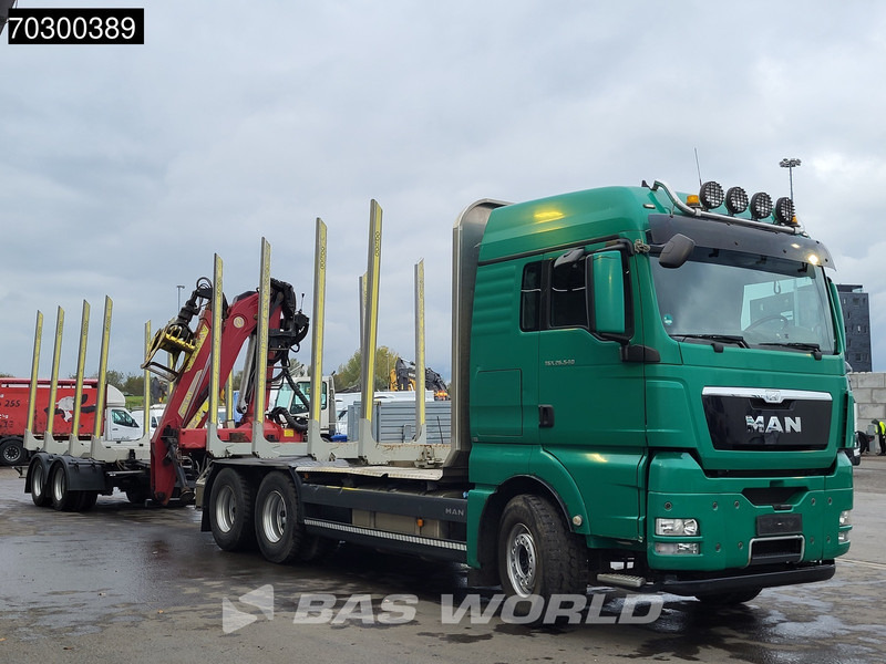 MAN TGX 26.540 6X4 Combi TAJFUN L150Z.96 woodcrane Holztransport Manual Retarder Euro 5 - Metsaveok, Kraanaga veoauto: pilt 3 MAN TGX 26.540 6X4 Combi TAJFUN L150Z.96 woodcrane Holztransport Manual Retarder Euro 5 - Metsaveok, Kraanaga veoauto: pilt 3