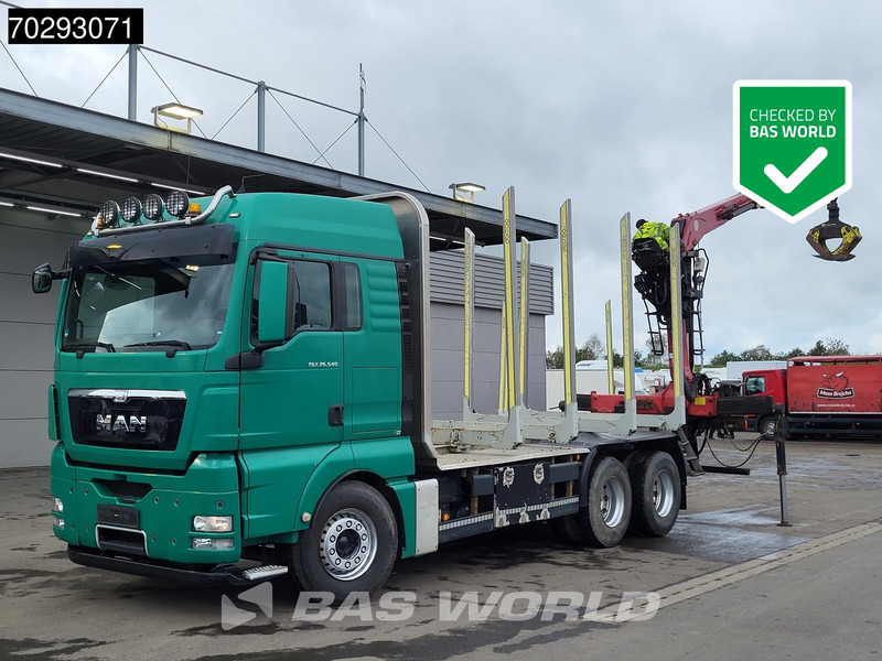 MAN TGX 26.540 6X4 TAJFUN L150Z.96 woodcrane Holztransport Manual Retarder Euro 5 - Metsaveok, Kraanaga veoauto: pilt 1 MAN TGX 26.540 6X4 TAJFUN L150Z.96 woodcrane Holztransport Manual Retarder Euro 5 - Metsaveok, Kraanaga veoauto: pilt 1