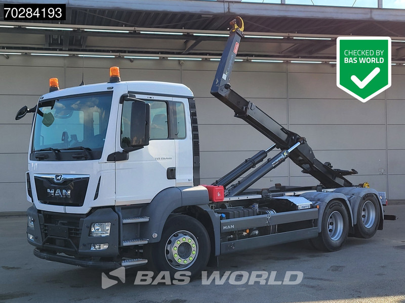 MAN TGX 28.460 6X2 MARREL AL20 S56 Hooklift Liftaxle Automatic Euro 6 - Konkstõstukiga veoauto: pilt 1 MAN TGX 28.460 6X2 MARREL AL20 S56 Hooklift Liftaxle Automatic Euro 6 - Konkstõstukiga veoauto: pilt 1