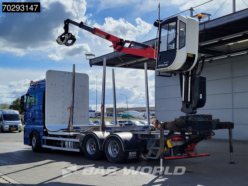 MAN TGX 33.580 TGX 6X4 Palfinger Epsilon Wood crane Holztransport Retarder Navi Xenon Euro 6 - Metsaveok, Kraanaga veoauto: pilt 2 MAN TGX 33.580 TGX 6X4 Palfinger Epsilon Wood crane Holztransport Retarder Navi Xenon Euro 6 - Metsaveok, Kraanaga veoauto: pilt 2