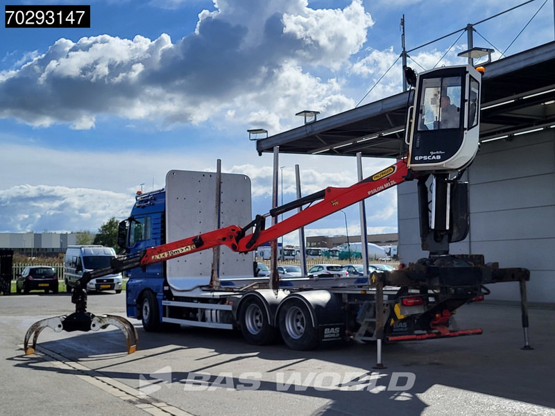 Metsaveok, Kraanaga veoauto MAN TGX 33.580 TGX 6X4 Palfinger Epsilon Wood crane Holztransport Retarder Navi Xenon Euro 6: pilt 6 Metsaveok, Kraanaga veoauto MAN TGX 33.580 TGX 6X4 Palfinger Epsilon Wood crane Holztransport Retarder Navi Xenon Euro 6: pilt 6