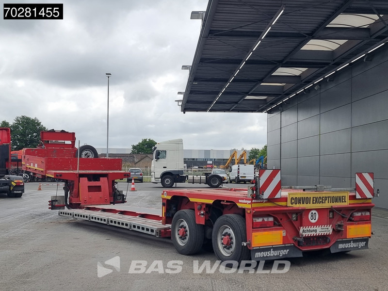 MEUSBURGER Type MPG-2 2 axles Extendable 2xLenkachse Gooseneck - Madal platvormpoolhaagis: pilt 2 MEUSBURGER Type MPG-2 2 axles Extendable 2xLenkachse Gooseneck - Madal platvormpoolhaagis: pilt 2