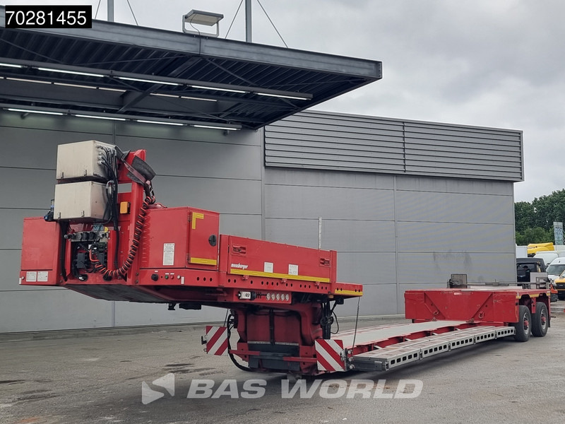 MEUSBURGER Type MPG-2 2 axles Extendable 2xLenkachse Gooseneck - Madal platvormpoolhaagis: pilt 5 MEUSBURGER Type MPG-2 2 axles Extendable 2xLenkachse Gooseneck - Madal platvormpoolhaagis: pilt 5