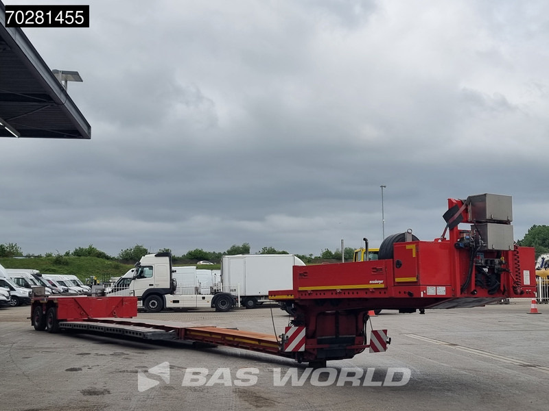 MEUSBURGER Type MPG-2 2 axles Extendable 2xLenkachse Gooseneck - Madal platvormpoolhaagis: pilt 3 MEUSBURGER Type MPG-2 2 axles Extendable 2xLenkachse Gooseneck - Madal platvormpoolhaagis: pilt 3
