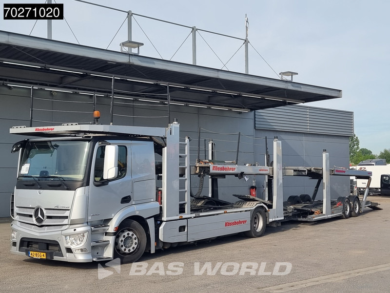 Mercedes-Benz Actros 1843 4X2 NL-Truck 8 Cars Hydraulic Winch Kässbohrer Car Transporter Euro 6 - Treilerveoauto: pilt 1 Mercedes-Benz Actros 1843 4X2 NL-Truck 8 Cars Hydraulic Winch Kässbohrer Car Transporter Euro 6 - Treilerveoauto: pilt 1
