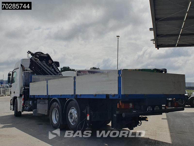 Madelveok/ Platvormveok, Kraanaga veoauto Mercedes-Benz Actros 2532 6X2 Fassi F330D3 Crane Kran Lift+steering Axle 3-Pedals Euro 3: pilt 7