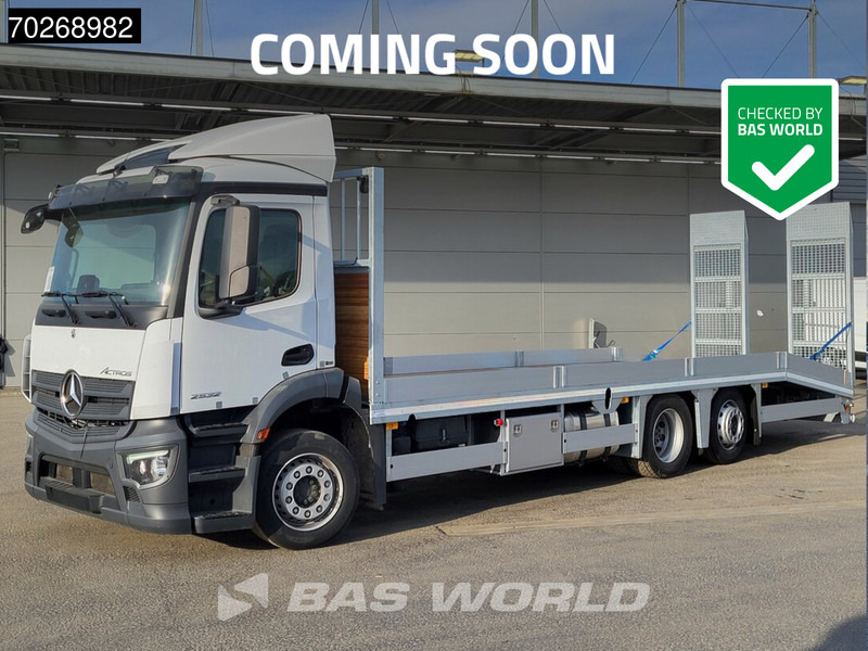 Mercedes-Benz Actros 2532 6X2 NEW! Machine tansporter Oprijwagen Lenkachse Navi Euro 6 - Treilerveoauto: pilt 1 Mercedes-Benz Actros 2532 6X2 NEW! Machine tansporter Oprijwagen Lenkachse Navi Euro 6 - Treilerveoauto: pilt 1
