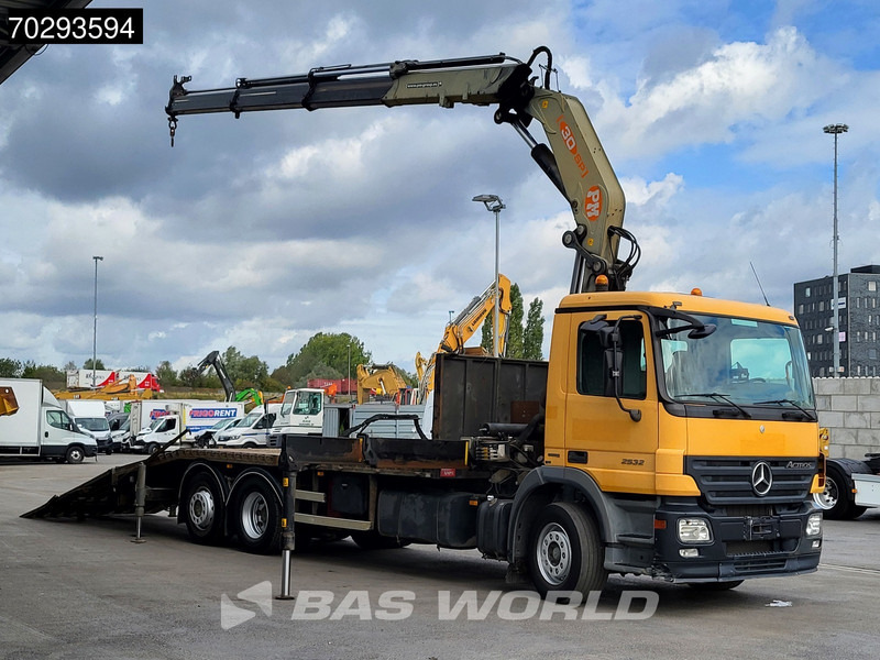 Mercedes-Benz Actros 2532 6X2 PM 30 T/M Crane Kran Remote Lift+Steering Axle 3-Pedals - Madelveok/ Platvormveok, Kraanaga veoauto: pilt 3 Mercedes-Benz Actros 2532 6X2 PM 30 T/M Crane Kran Remote Lift+Steering Axle 3-Pedals - Madelveok/ Platvormveok, Kraanaga veoauto: pilt 3