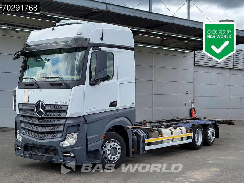 Mercedes-Benz Actros 2542 Actros 6X2 BigSpace Standklima Euro 6 - Konteinerveduk/ Tõstukiga veoauto: pilt 1 Mercedes-Benz Actros 2542 Actros 6X2 BigSpace Standklima Euro 6 - Konteinerveduk/ Tõstukiga veoauto: pilt 1