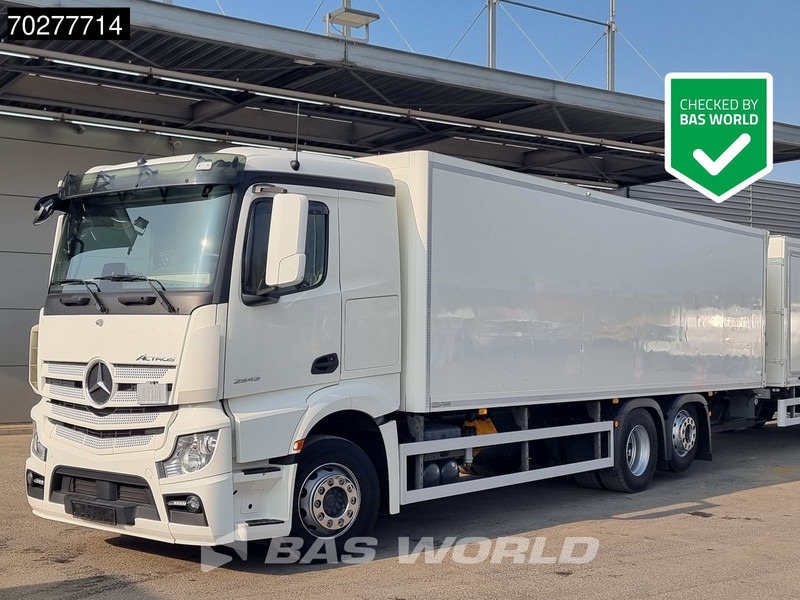 Mercedes-Benz Actros 2543 6X2 Retarder Lift+Lenkachse Navi Automatic Euro 6 - Kasti veoauto: pilt 1 Mercedes-Benz Actros 2543 6X2 Retarder Lift+Lenkachse Navi Automatic Euro 6 - Kasti veoauto: pilt 1