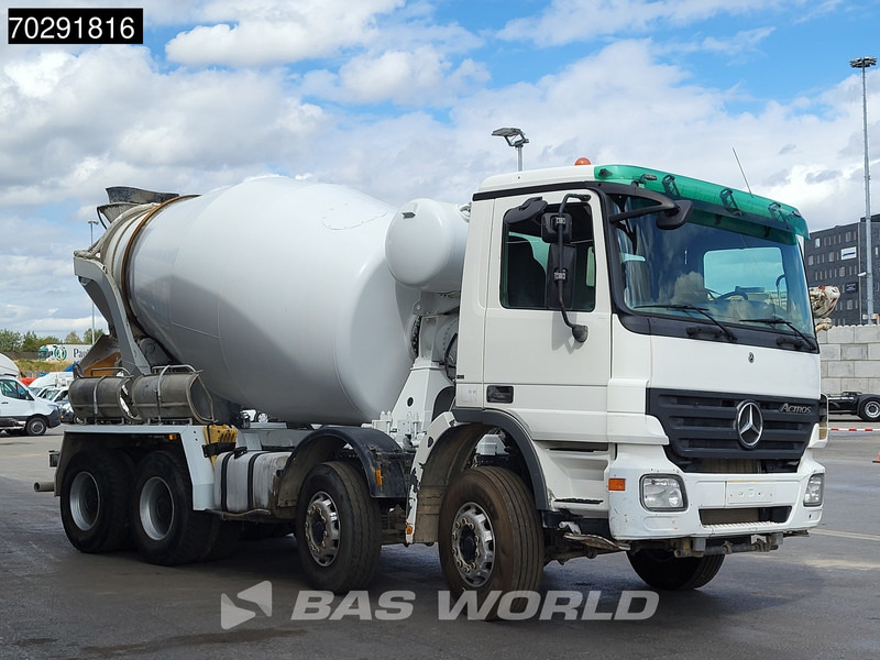 Mercedes-Benz Actros 3236 8X4 9M3 Stetter Mixer Big-Axle 3-Pedals Steelsuspension Euro 3 - Autobetoonisegisti: pilt 3 Mercedes-Benz Actros 3236 8X4 9M3 Stetter Mixer Big-Axle 3-Pedals Steelsuspension Euro 3 - Autobetoonisegisti: pilt 3