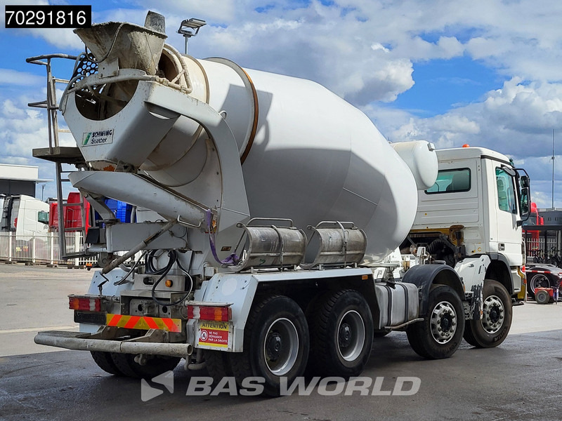 Mercedes-Benz Actros 3236 8X4 9M3 Stetter Mixer Big-Axle 3-Pedals Steelsuspension Euro 3 - Autobetoonisegisti: pilt 5 Mercedes-Benz Actros 3236 8X4 9M3 Stetter Mixer Big-Axle 3-Pedals Steelsuspension Euro 3 - Autobetoonisegisti: pilt 5