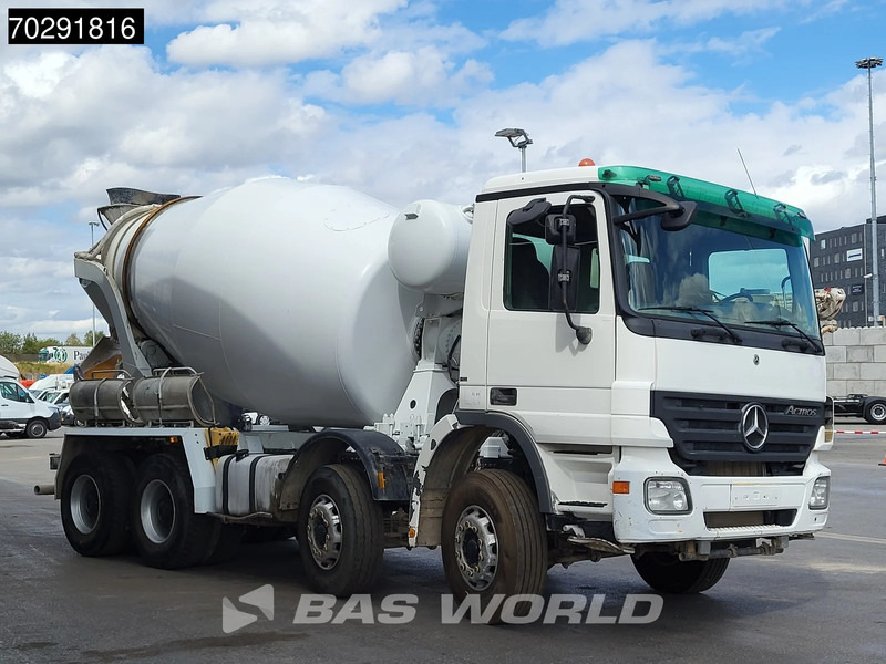 Mercedes-Benz Actros 3236 8X4 9M3 Stetter Mixer Big-Axle 3-Pedals Steelsuspension Euro 3 - Autobetoonisegisti: pilt 3 Mercedes-Benz Actros 3236 8X4 9M3 Stetter Mixer Big-Axle 3-Pedals Steelsuspension Euro 3 - Autobetoonisegisti: pilt 3