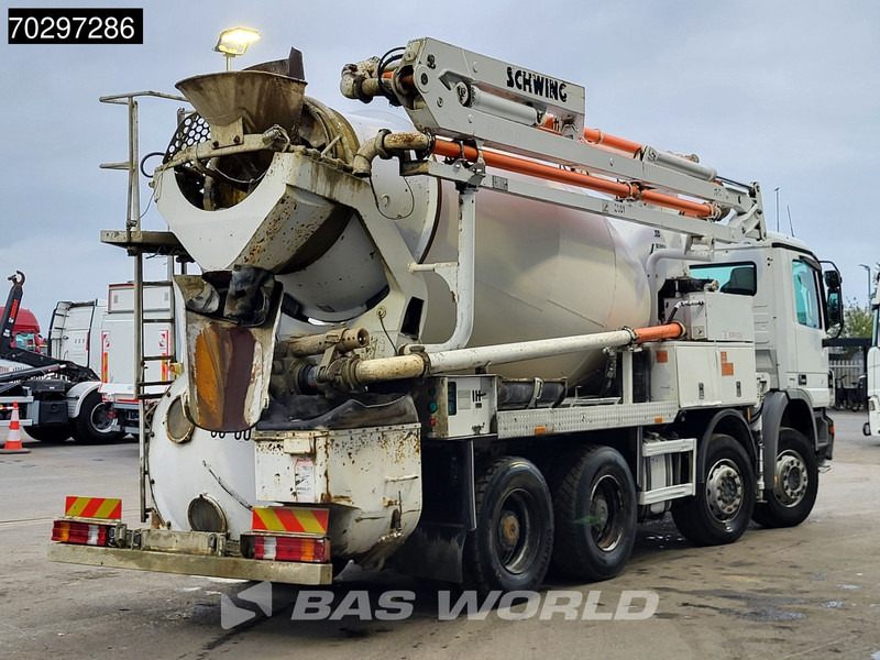 Mercedes-Benz Actros 3241 8X4 21meter Pump + 7m3 Stetter Mixer Steelsuspension Big-Axle Manual Euro 5 - Betoonipump: pilt 5 Mercedes-Benz Actros 3241 8X4 21meter Pump + 7m3 Stetter Mixer Steelsuspension Big-Axle Manual Euro 5 - Betoonipump: pilt 5