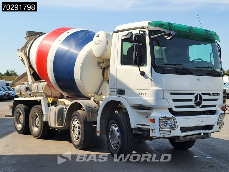 Mercedes-Benz Actros 3241 8X4 9m3 Stetter Mixer Big-Axle Steelsuspension Retarder Euro 5 - Autobetoonisegisti: pilt 3 Mercedes-Benz Actros 3241 8X4 9m3 Stetter Mixer Big-Axle Steelsuspension Retarder Euro 5 - Autobetoonisegisti: pilt 3