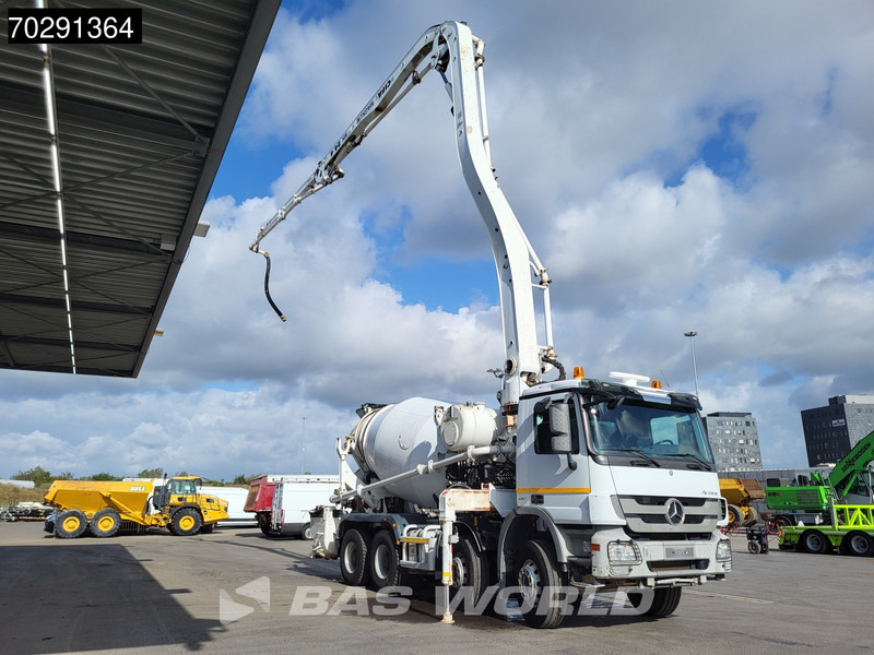 Mercedes-Benz Actros 3241 8X4 Cifa MK24.4Z Pompe+Mixer Retarder 3-Pedals Steelsuspension Big-Axle Euro 5 - Betoonipump: pilt 3 Mercedes-Benz Actros 3241 8X4 Cifa MK24.4Z Pompe+Mixer Retarder 3-Pedals Steelsuspension Big-Axle Euro 5 - Betoonipump: pilt 3