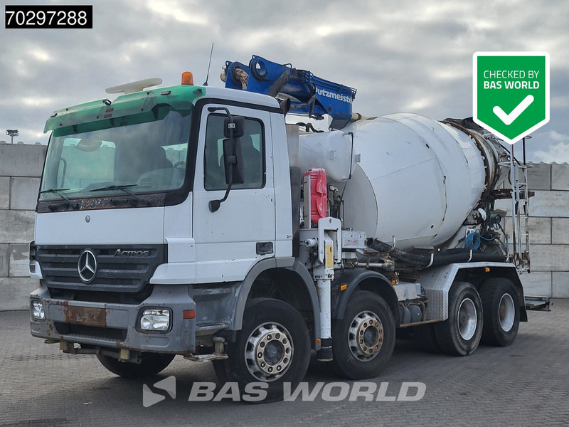Mercedes-Benz Actros 3241 8X4 Putzmeister TMM 21 +7m3 Liebherr PUMI Steelsuspension 3-Pedals Euro 3 - Betoonipump: pilt 1 Mercedes-Benz Actros 3241 8X4 Putzmeister TMM 21 +7m3 Liebherr PUMI Steelsuspension 3-Pedals Euro 3 - Betoonipump: pilt 1