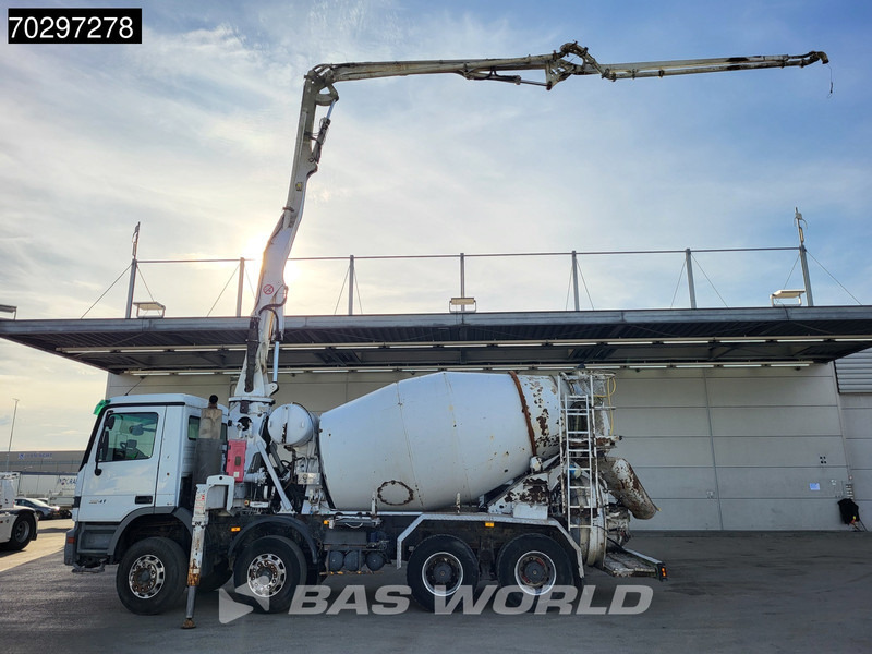 Mercedes-Benz Actros 3241 8X4 Putzmeister TMM 21-G2 PUMI 7m3 Mixer Big-Axle Steelsuspension 3-Pedals Euro 3 - Betoonipump: pilt 2 Mercedes-Benz Actros 3241 8X4 Putzmeister TMM 21-G2 PUMI 7m3 Mixer Big-Axle Steelsuspension 3-Pedals Euro 3 - Betoonipump: pilt 2