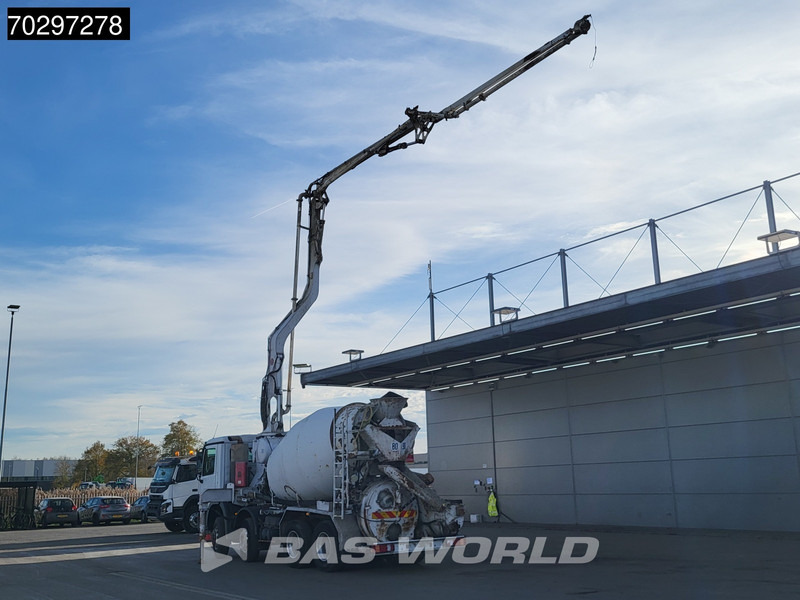 Mercedes-Benz Actros 3241 8X4 Putzmeister TMM 21-G2 PUMI 7m3 Mixer Big-Axle Steelsuspension 3-Pedals Euro 3 - Betoonipump: pilt 5 Mercedes-Benz Actros 3241 8X4 Putzmeister TMM 21-G2 PUMI 7m3 Mixer Big-Axle Steelsuspension 3-Pedals Euro 3 - Betoonipump: pilt 5