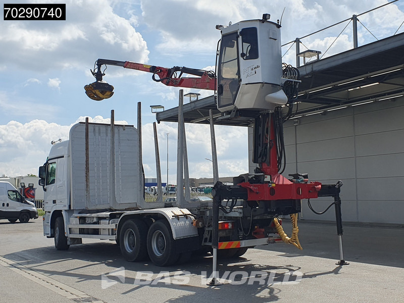 Mercedes-Benz Actros 3346 6X4 Original KM's! Wood Crane Big-Axle Steelsuspension Euro 5 - Metsaveok, Kraanaga veoauto: pilt 2 Mercedes-Benz Actros 3346 6X4 Original KM's! Wood Crane Big-Axle Steelsuspension Euro 5 - Metsaveok, Kraanaga veoauto: pilt 2