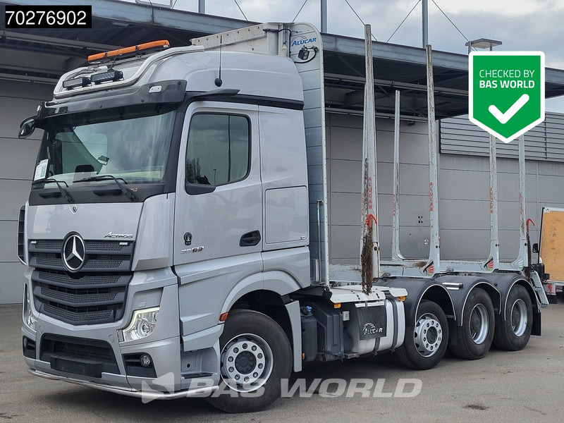 Mercedes-Benz Actros 3563 8X4 Big-Axle Lift+Lenkachse Euro 6 - Metsaveok: pilt 1 Mercedes-Benz Actros 3563 8X4 Big-Axle Lift+Lenkachse Euro 6 - Metsaveok: pilt 1