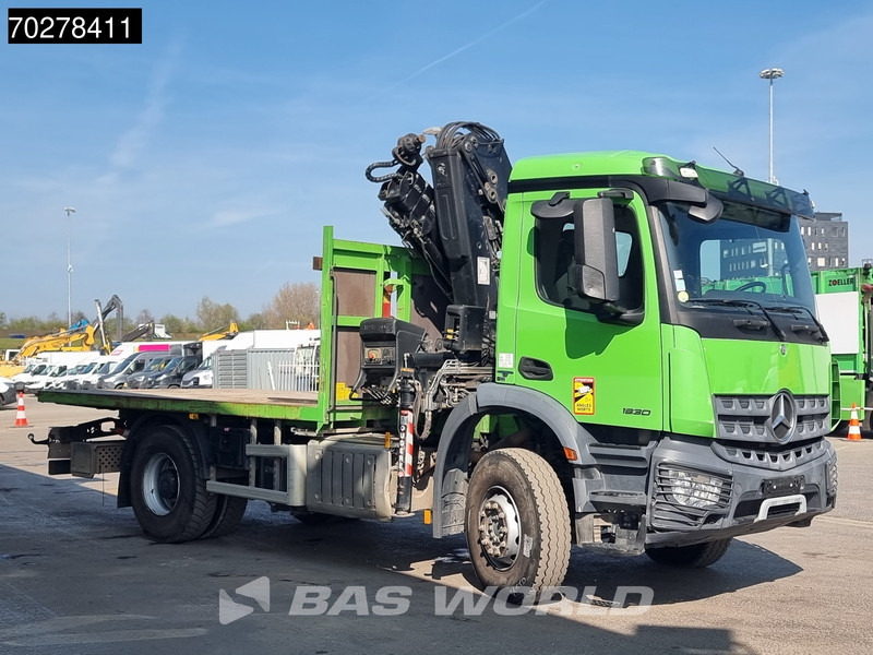 Mercedes-Benz Arocs 1830 4X2 Hiab 122 ES-3 HIPRO Kran Crane Big-Axle Euro 6 - Madelveok/ Platvormveok, Kraanaga veoauto: pilt 3 Mercedes-Benz Arocs 1830 4X2 Hiab 122 ES-3 HIPRO Kran Crane Big-Axle Euro 6 - Madelveok/ Platvormveok, Kraanaga veoauto: pilt 3