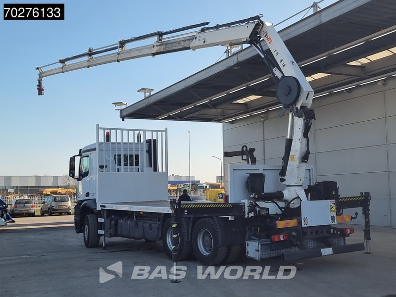 Mercedes-Benz Arocs 2636 6X4 HIAB X-HIDUO 188 ES-S Crane Kran Big axle Euro 6 - Madelveok/ Platvormveok, Kraanaga veoauto: pilt 2 Mercedes-Benz Arocs 2636 6X4 HIAB X-HIDUO 188 ES-S Crane Kran Big axle Euro 6 - Madelveok/ Platvormveok, Kraanaga veoauto: pilt 2