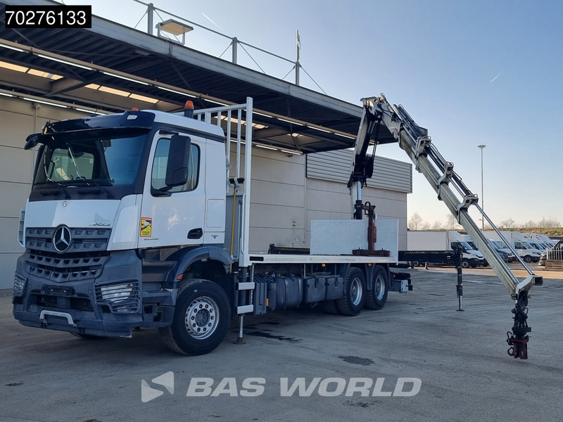 Mercedes-Benz Arocs 2636 6X4 HIAB X-HIDUO 188 ES-S Crane Kran Big axle Euro 6 - Madelveok/ Platvormveok, Kraanaga veoauto: pilt 5 Mercedes-Benz Arocs 2636 6X4 HIAB X-HIDUO 188 ES-S Crane Kran Big axle Euro 6 - Madelveok/ Platvormveok, Kraanaga veoauto: pilt 5