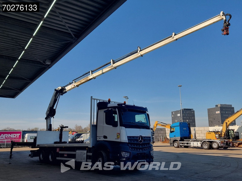 Mercedes-Benz Arocs 2636 6X4 HIAB X-HIDUO 188 ES-S Crane Kran Big axle Euro 6 - Madelveok/ Platvormveok, Kraanaga veoauto: pilt 3 Mercedes-Benz Arocs 2636 6X4 HIAB X-HIDUO 188 ES-S Crane Kran Big axle Euro 6 - Madelveok/ Platvormveok, Kraanaga veoauto: pilt 3