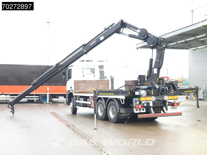 Mercedes-Benz Arocs 2636 6X4 Hiab 144 E-3 Hipro Kran Crane Remote Full Steel Euro 6 - Madelveok/ Platvormveok, Kraanaga veoauto: pilt 2 Mercedes-Benz Arocs 2636 6X4 Hiab 144 E-3 Hipro Kran Crane Remote Full Steel Euro 6 - Madelveok/ Platvormveok, Kraanaga veoauto: pilt 2