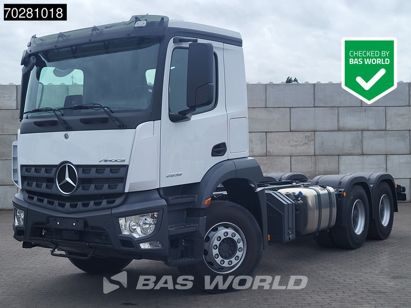 Mercedes-Benz Arocs 2636 6X4 NEW Steelsuspension chassis Flywheel PTO Big-Axle Automatic Euro 6 - Kabiinišassiiga veoauto: pilt 1 Mercedes-Benz Arocs 2636 6X4 NEW Steelsuspension chassis Flywheel PTO Big-Axle Automatic Euro 6 - Kabiinišassiiga veoauto: pilt 1
