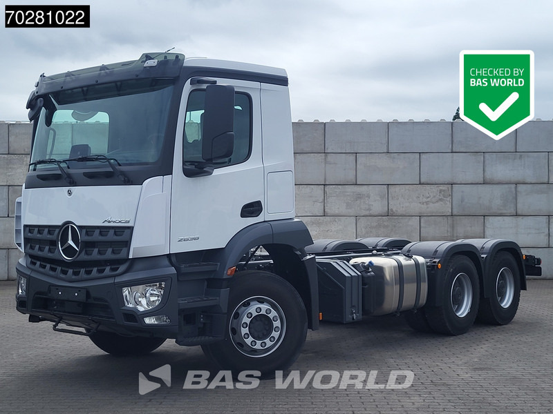 Mercedes-Benz Arocs 2636 6X4 NEW chassis Flywheel PTO Big-Axle Automatic Steelsuspension Euro 6 - Kabiinišassiiga veoauto: pilt 1 Mercedes-Benz Arocs 2636 6X4 NEW chassis Flywheel PTO Big-Axle Automatic Steelsuspension Euro 6 - Kabiinišassiiga veoauto: pilt 1