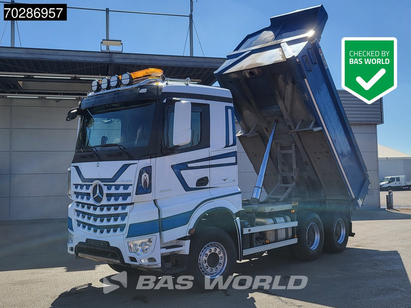Mercedes-Benz Arocs 2658 Arocs 6X4 12m3 tipper Automatic Steel suspension Big-Axle Euro 6 - Kallurauto: pilt 1 Mercedes-Benz Arocs 2658 Arocs 6X4 12m3 tipper Automatic Steel suspension Big-Axle Euro 6 - Kallurauto: pilt 1