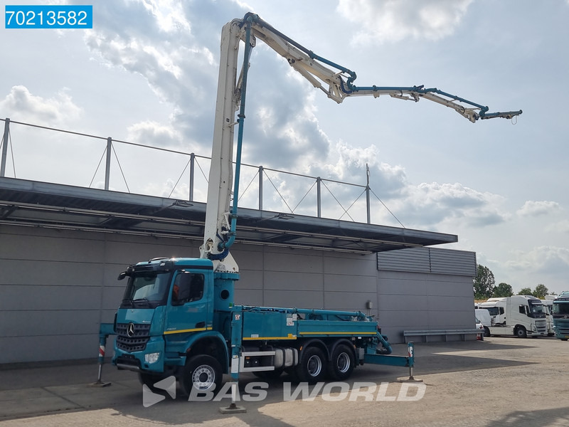 Mercedes-Benz Arocs 2836 6X4 Manual 33mtr Pump Sermac 5Z33 SC150 Euro 6 - Betoonipump: pilt 1 Mercedes-Benz Arocs 2836 6X4 Manual 33mtr Pump Sermac 5Z33 SC150 Euro 6 - Betoonipump: pilt 1