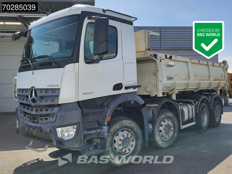 Mercedes-Benz Arocs 3240 8X4 12m3 2-side Tipper SteelSuspension Automatic Big-Axle Euro 6 - Kallurauto: pilt 1 Mercedes-Benz Arocs 3240 8X4 12m3 2-side Tipper SteelSuspension Automatic Big-Axle Euro 6 - Kallurauto: pilt 1