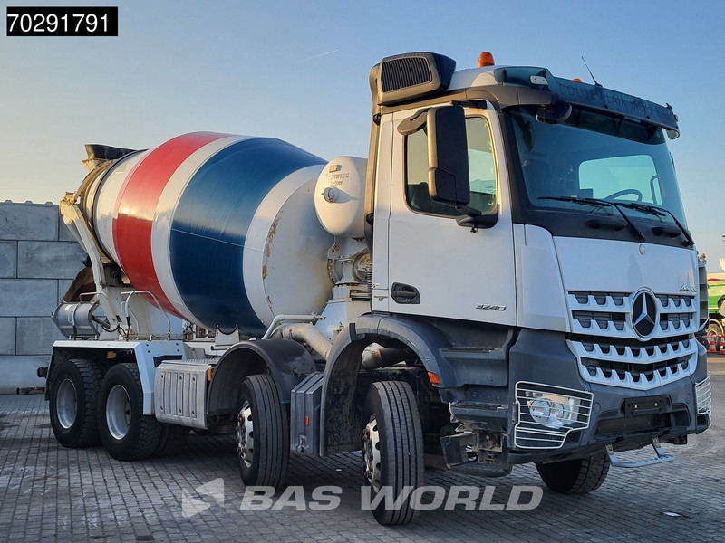 Mercedes-Benz Arocs 3240 8X4 9m3 Stetter mixer Steelsuspension Automatic Euro 6 - Autobetoonisegisti: pilt 3 Mercedes-Benz Arocs 3240 8X4 9m3 Stetter mixer Steelsuspension Automatic Euro 6 - Autobetoonisegisti: pilt 3